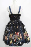 画像3: metamorphose / 乙女の白昼夢タックジャンパースカート Free ブラック H-25-06-05-010-ME-OP-NS-ZH (3)