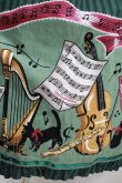 画像4: metamorphose / Brass band cat衿付ジャンパースカート Free グリーン H-25-06-05-014-ME-OP-NS-ZH (4)
