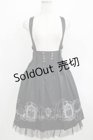 画像: axes femme POETIQUE / ローズウィッチハウススカート M ブラック H-25-06-06-024-AX-SK-NS-ZH
