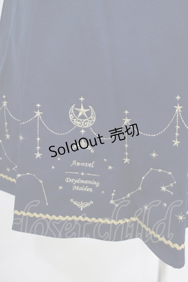 画像4: Amavel / Starry Chandelierスカート Free ネイビー H-25-06-06-026-CA-SK-NS-ZH (4)