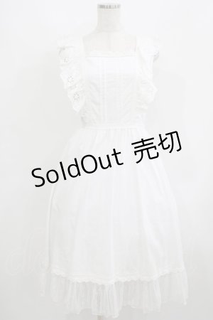 画像: axes femme POETIQUE / フラワーコットンレースワンピース M オフ H-25-06-06-027-AX-OP-NS-ZH