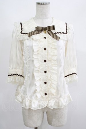 画像: Angelic Pretty / Cream Cookie Paradeブラウス Free アイボリー H-25-06-06-044-AP-BL-NS-ZH