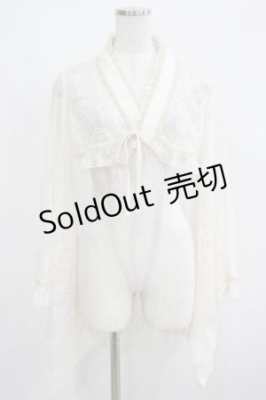 画像: metamorphose / はなごろもレースボレロ Free 生成り H-25-06-06-045-ME-TO-NS-ZH