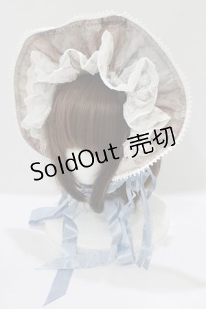 画像: ALICE and the PIRATES / 天使の棲む森柄ボンネット  サックス H-25-06-06-069-PA-AC-NS-ZH