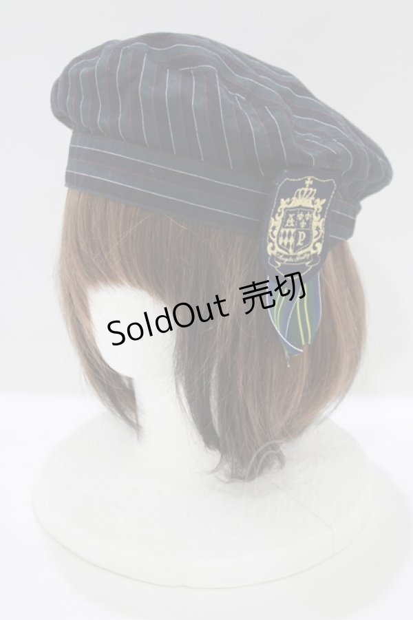 画像1: Angelic Pretty / Universityベレー  グリーン H-25-06-06-073-AP-AC-NS-ZH (1)