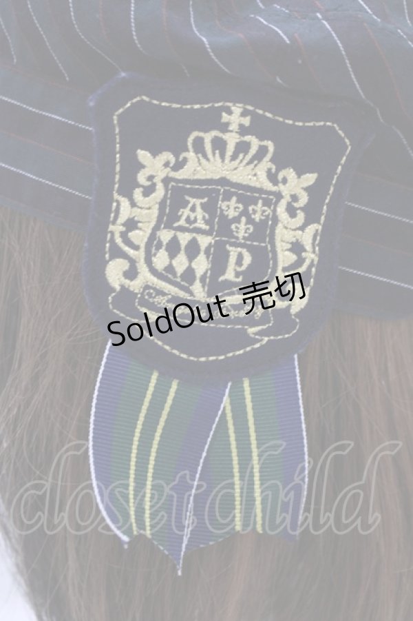 画像2: Angelic Pretty / Universityベレー  グリーン H-25-06-06-073-AP-AC-NS-ZH (2)