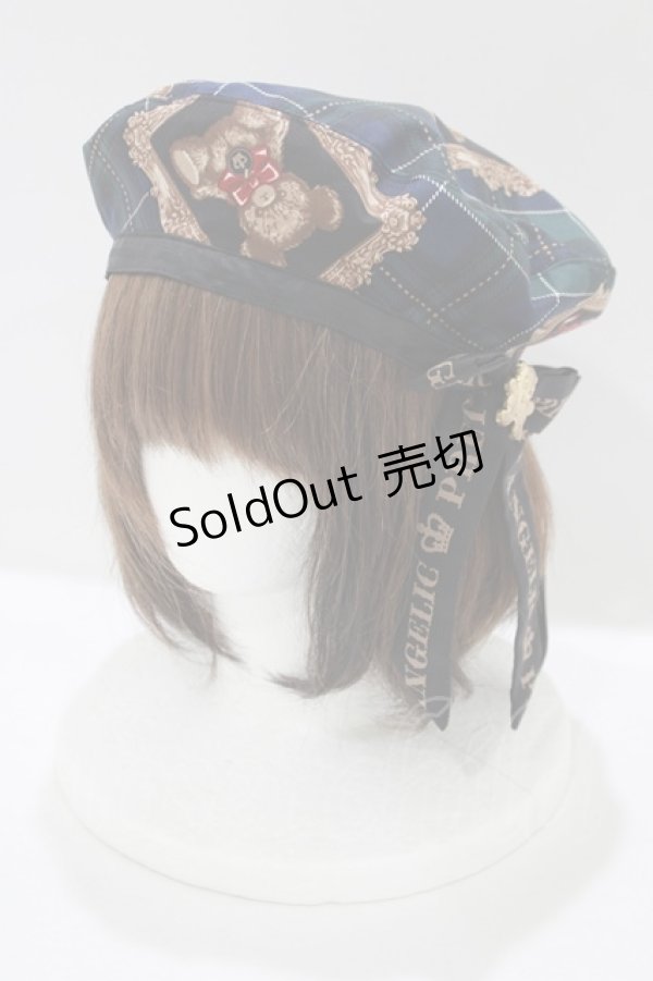 画像1: Angelic Pretty / Holiday Collectionベレー  グリーン H-25-06-06-074-AP-AC-NS-ZH (1)