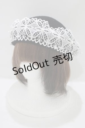 画像: m petit by misako / TT*AMレースBベレー  ブラック H-25-06-06-077-LO-AC-NS-ZH