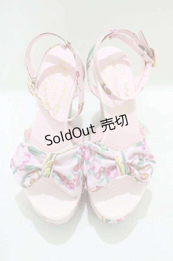 画像1: JESUS DIAMANTE / アントーニアウエッジ M ピンク H-25-06-06-080-JE-SH-NS-ZH (1)