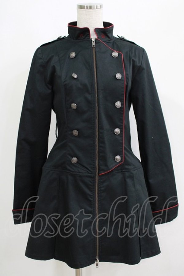 画像1: PUTUMAYO / 2Wayジャケットワンピ  ブラック H-25-10-20-023-PT-OP-KB-ZH (1)