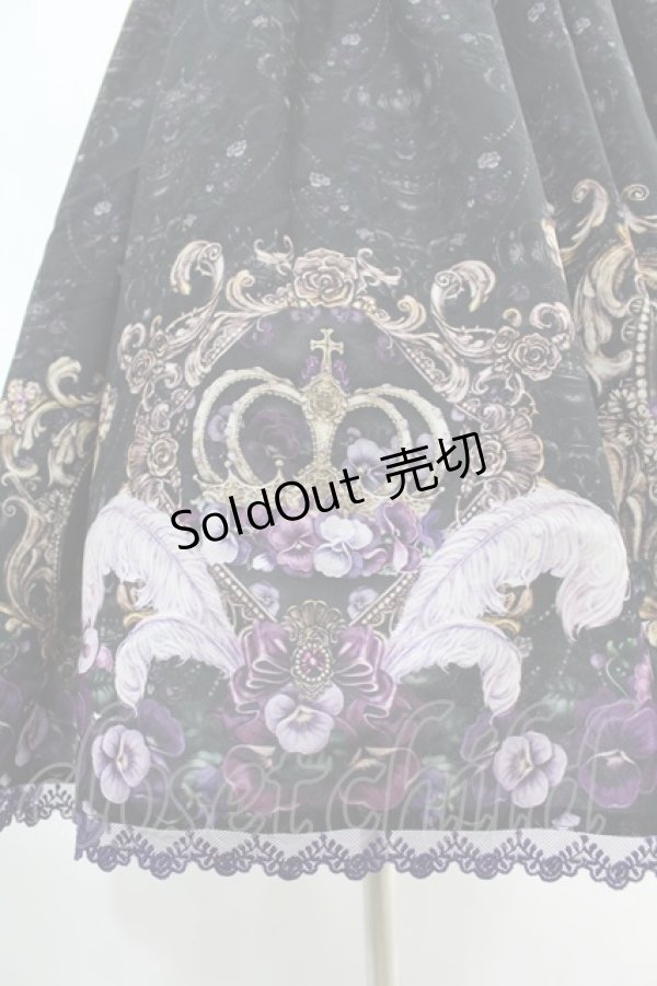 画像5: Enchantlic Enchantilly / すみれ姫の王冠ワンピース Free ブラック H-25-06-07-1042-LO-OP-NS-ZH (5)