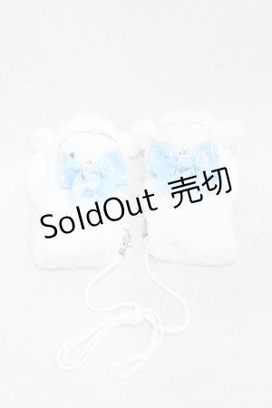 画像: To Alice / アニマル手袋 - 白 H-25-06-07-1021-LO-ZA-NS-ZT273