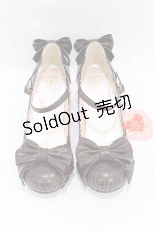 画像: BABY,THE STARS SHINE BRIGHT / アンティークリボンシューズ S ブラウン H-25-06-07-1002-BA-SH-NS-ZH