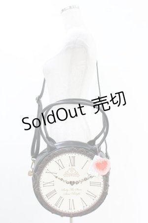画像: BABY,THE STARS SHINE BRIGHT / アリスの大きな時計バッグ  ブラック H-25-06-07-1029-BA-BG-NS-ZH