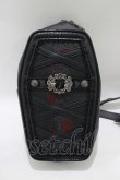 画像2: Ozz oneste / Holy Cross Shoulder BAG  黒×赤 H-25-06-07-056-OO-BG-KB-ZH (2)