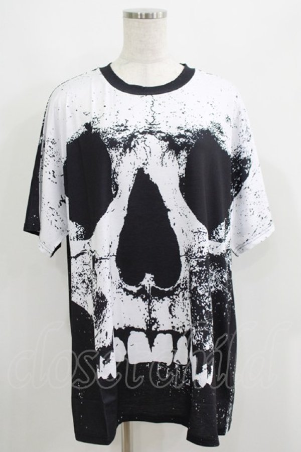 画像1: HELL CAT PUNKS / フルグラフィックBIG Tシャツ F 黒 H-25-06-08-026-PU-TO-KB-ZH (1)