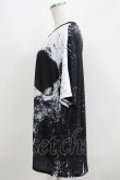 画像2: HELL CAT PUNKS / フルグラフィックBIG Tシャツ F 黒 H-25-06-08-026-PU-TO-KB-ZH (2)