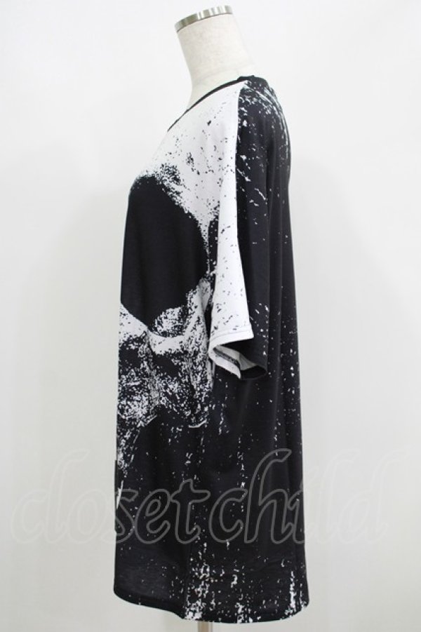 HELL CAT PUNKS / フルグラフィックBIG Tシャツ F 黒 H-25-06-08