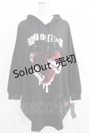 画像: HELL CAT PUNKS / Monster Party×HELL CAT PUNKSパーカー F 黒 H-25-06-08-027-PU-TO-KB-ZH