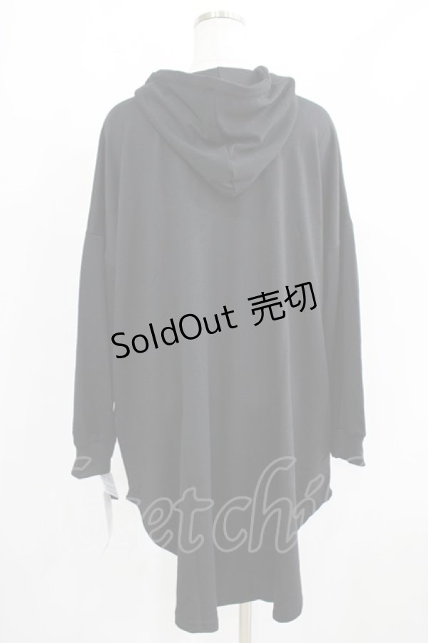 画像3: HELL CAT PUNKS / Monster Party×HELL CAT PUNKSパーカー F 黒 H-25-06-08-027-PU-TO-KB-ZH (3)