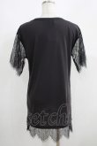 画像3: HELL CAT PUNKS / レース切り替えTシャツワンピ F 黒 H-25-06-08-028-PU-OP-KB-ZH (3)