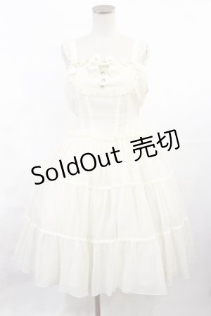 画像: ALICE and the PIRATES / ルクレールシフォンジャンパースカート Free アイボリー H-25-06-08-1001-PA-OP-NS-ZH