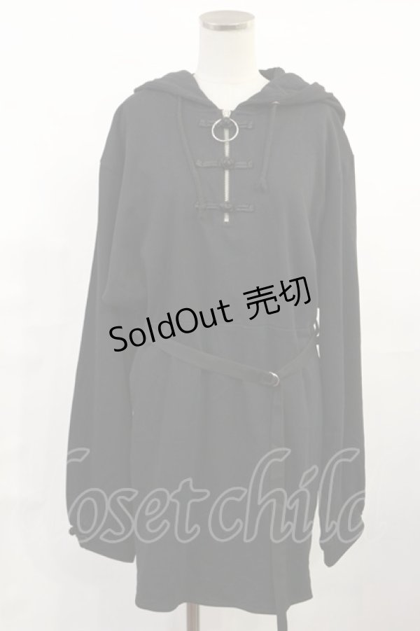 画像1: IRO+IRO / カンフーパーカー Free ブラック H-25-06-08-1031-LO-TO-NS-ZH (1)