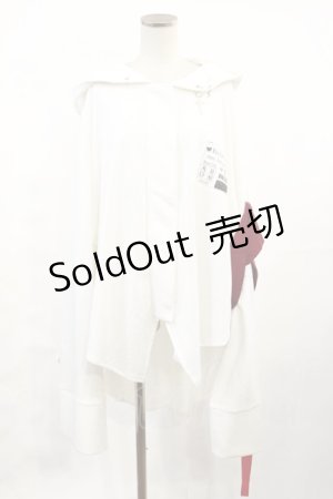 画像: Favorite / カシバさんコラボグッズ 被検体くん。輸血パーカー M オフ H-25-06-08-1032-LO-TO-NS-ZH
