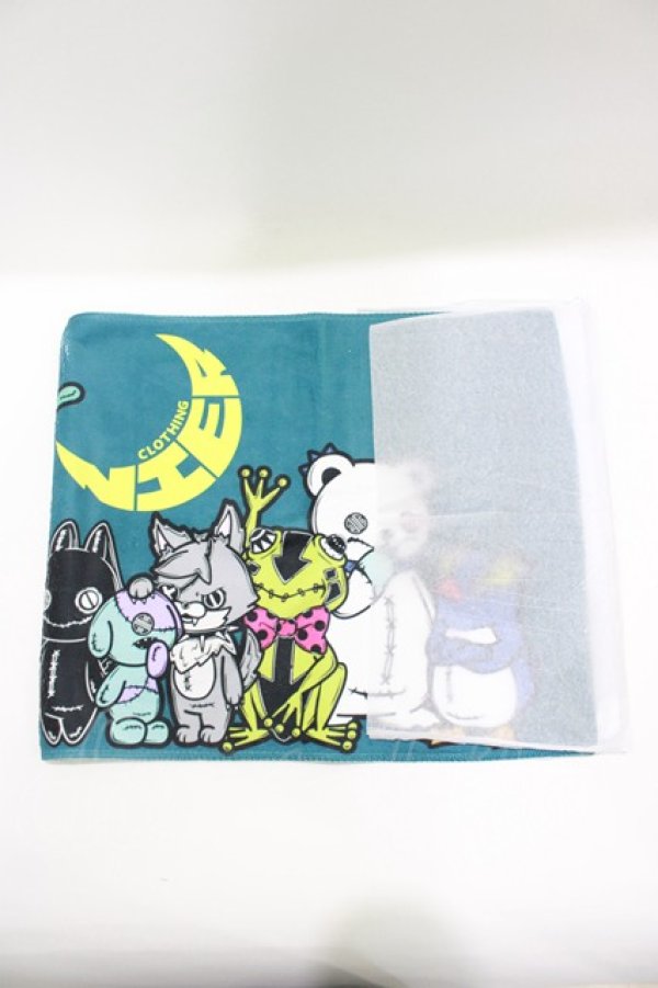 画像1: NieR Clothing / マイクロファイバータオル   H-25-06-08-057-PU-ZA-KB-ZH (1)