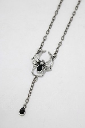 画像: KILL STAR / WIDOWS TEARS CHOKER  シルバー H-25-06-08-061-SL-AC-KB-ZH