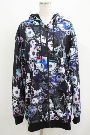 画像: NieR Clothing / 防寒裏起毛パーカー F  H-25-06-08-017-PU-TO-KB-ZT117