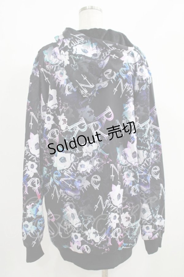 画像3: NieR CLOTHING / 防寒裏起毛パーカー F  H-25-06-08-017-PU-TO-KB-ZT117 (3)