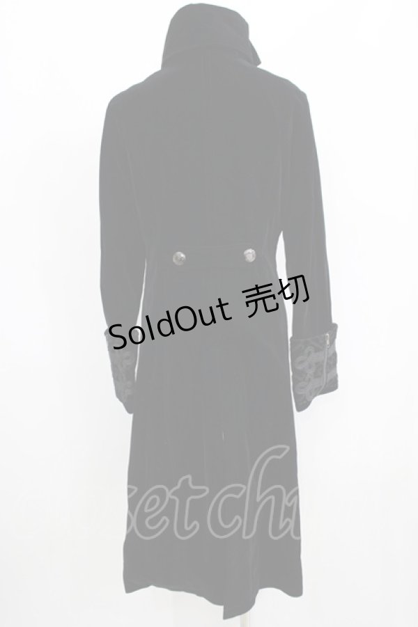 画像3: PUNK RAVE / Long Two pieces Dress Coat L 黒 H-25-06-09-1026-PU-CO-KB-ZT-C026 (3)