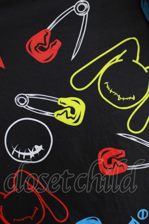 画像4: NieR Clothing / 半袖プルパーカー F 黒 H-25-06-09-1052-PU-TO-KB-ZH (4)
