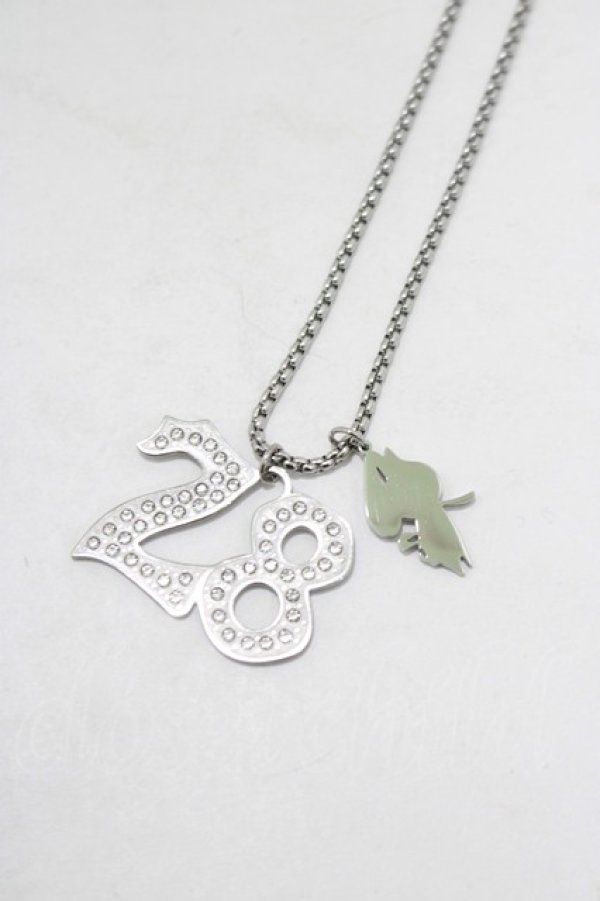 画像1: NieR Clothing / No.28 STAINLESS NECKLACE  シルバー H-25-06-09-1058-PU-AC-KB-ZH (1)