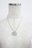 画像2: NieR Clothing / No.28 STAINLESS NECKLACE  シルバー H-25-06-09-1058-PU-AC-KB-ZH (2)