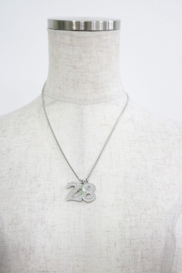 画像2: NieR Clothing / No.28 STAINLESS NECKLACE  シルバー H-25-06-09-1058-PU-AC-KB-ZH (2)