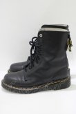 画像2: Dr.Martens （Getta Grip） / Y’S 10 EYEブーツ UK6(約25cm) ブラック H-25-06-09-1062-PU-SH-KB-ZT387 (2)