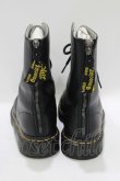 画像3: Dr.Martens （Getta Grip） / Y’S 10 EYEブーツ UK6(約25cm) ブラック H-25-06-09-1062-PU-SH-KB-ZT387 (3)