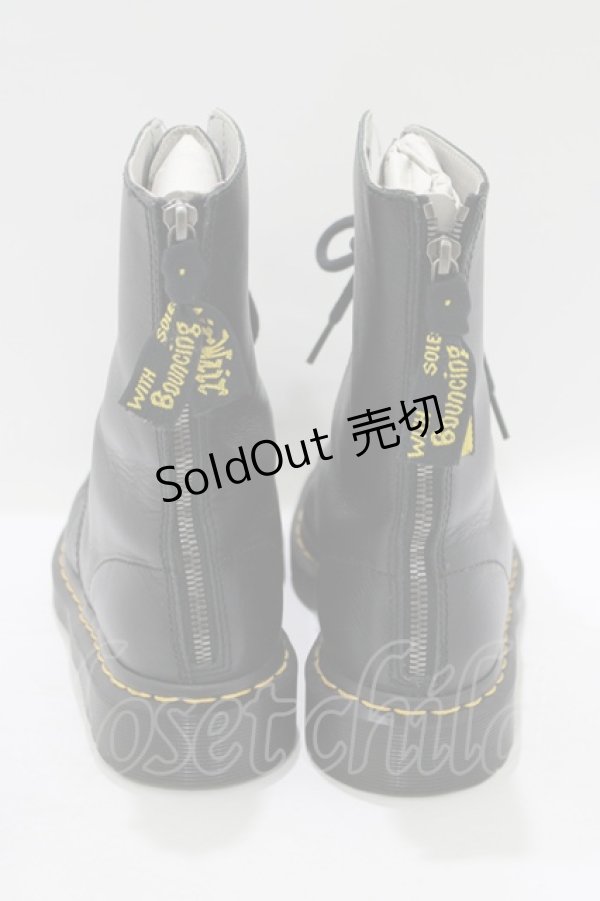 画像3: Dr.Martens （Getta Grip） / Y’S 10 EYEブーツ UK6(約25cm) ブラック H-25-06-09-1062-PU-SH-KB-ZT387 (3)