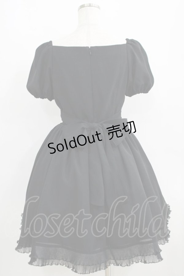 画像3: Moi-meme-Moitie / プリーツフリルワンピース 2 黒 H-25-06-09-1010-MO-OP-KB-ZH (3)