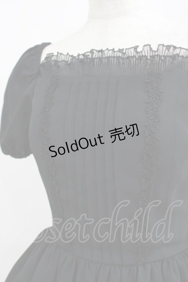 画像4: Moi-meme-Moitie / プリーツフリルワンピース 2 黒 H-25-06-09-1010-MO-OP-KB-ZH (4)