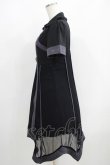 画像2: Ozz oneste / 薔薇刺繍レイヤードワンピース  黒×紫 H-25-06-09-1016-OO-OP-KB-ZH (2)