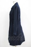 画像2: axes femme / リボンポケットコート M ネイビー H-25-06-10-023-AX-CO-NS-ZH (2)
