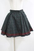 画像1: metamorphose / スクールミニスカート Free グリーン H-25-06-10-025-ME-SK-NS-ZH (1)
