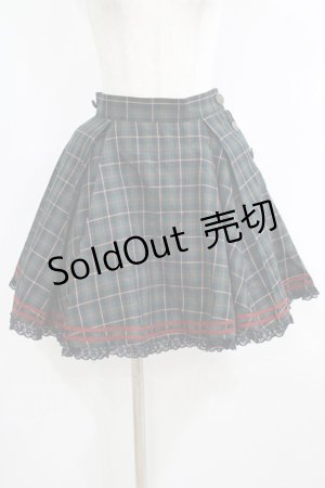 画像: metamorphose / スクールミニスカート Free グリーン H-25-06-10-025-ME-SK-NS-ZH