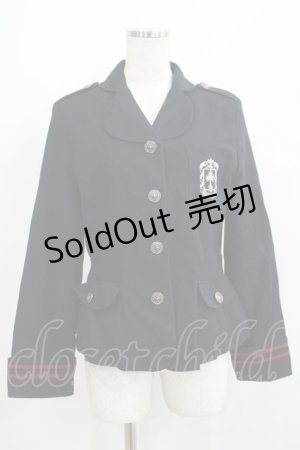 画像: metamorphose / スクールジャケット（2002年） Free ブラック H-25-06-10-028-ME-JA-NS-ZH