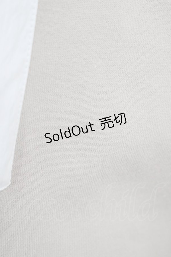 画像5: Bubbles / ボックスロゴトレーナー F ベージュ H-25-06-10-041-CA-TO-NS-ZH (5)