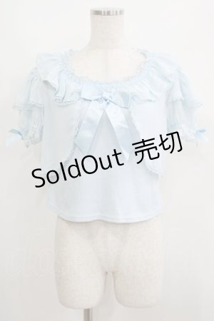 画像: Angelic Pretty / エンジェルボレロカットソー Free サックス H-25-06-10-046-AP-TO-NS-ZH