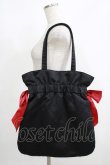 画像2: Maison de FLEUR / Mickey Mouse/ダブルリボントート  ブラック/レッド H-25-06-10-051-LO-BG-NS-ZH (2)